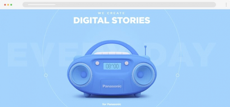 3D網(wǎng)站設(shè)計