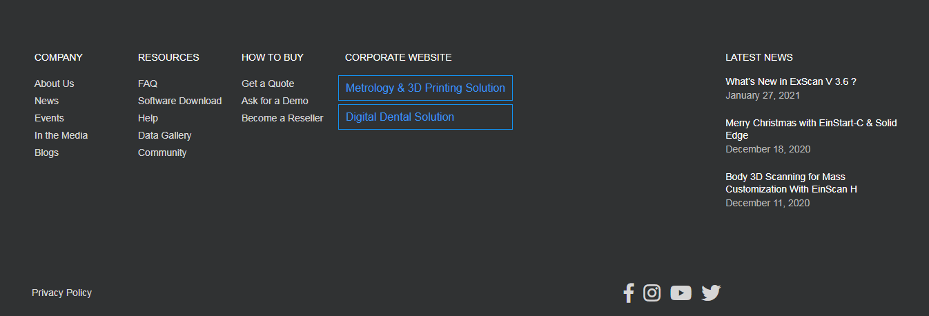 網(wǎng)站頁腳設(shè)計